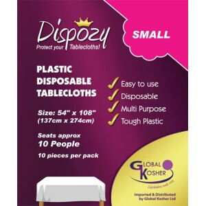 8 Dispozy Small Tablecloths