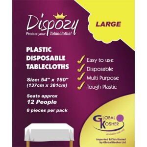 8 Dispozy Large Tablecloths