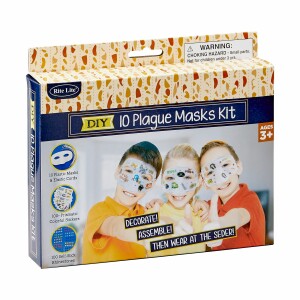Passover 10 Plague Masks Kit