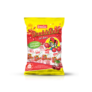 Grossline Double Cherry Lolly Pops