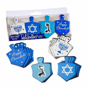 20 Foiled Dreidels Chanukah Tablescatters Decorations