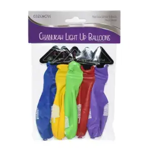 Chanukah Light Up Balloons