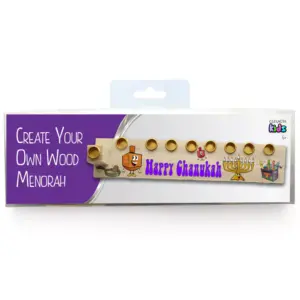 Create your Own Wood Menorah