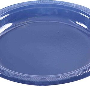 40 Large 9" Clear Plastic Plates