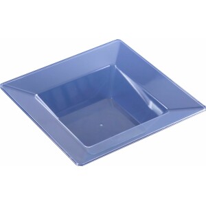 10 Small 5 Oz Square Clear Dessert Bowls