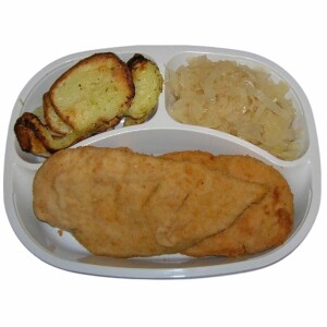 Hermolis Chicken Schnitzel with Vegetables