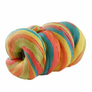 rainbow bagels