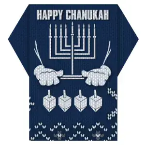 Chanukah Ugly Sweater 10 Napkins