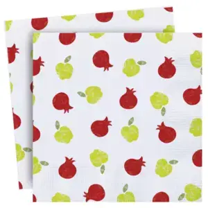 20 Apple & Pomegranate Napkins