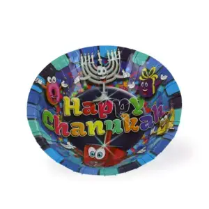 Happy Chanukah Party Paper Bowls
