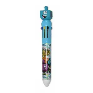 Canukah Themed 10 Colour Ink Ball Pen