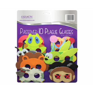 10 Plagues Foam Glasses