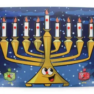 Candle & Dreidel Baby's Chanukah Puzzle