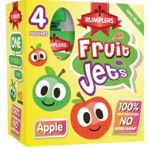 Rumplers Fruit Jet Apple Pouches