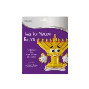 Table Top Chanukah Menorah Balloon