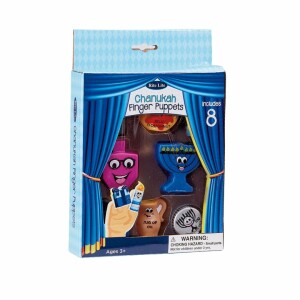 Chanukah Vinyl Finger Puppets