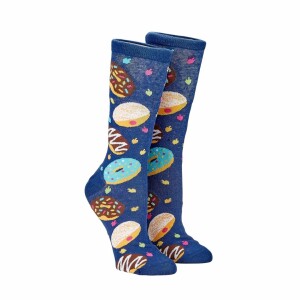 Doughnuts Adult Crew Socks