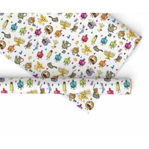 Chanukah Themed Wrapping Paper