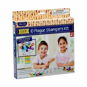 Passover 10 Plagues Stampers Kit Seder Toy Kosher for Pesach UK