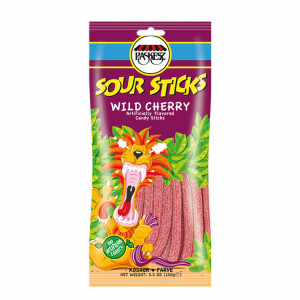 Paskesz Wild Cherry Sour Sticks