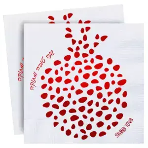 20 Pomegranate Napkins