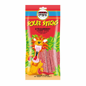 Paskesz Strawberry Sour Sticks
