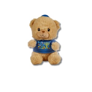 Chanukah Teddy Bear with Chanukah T-Shirt